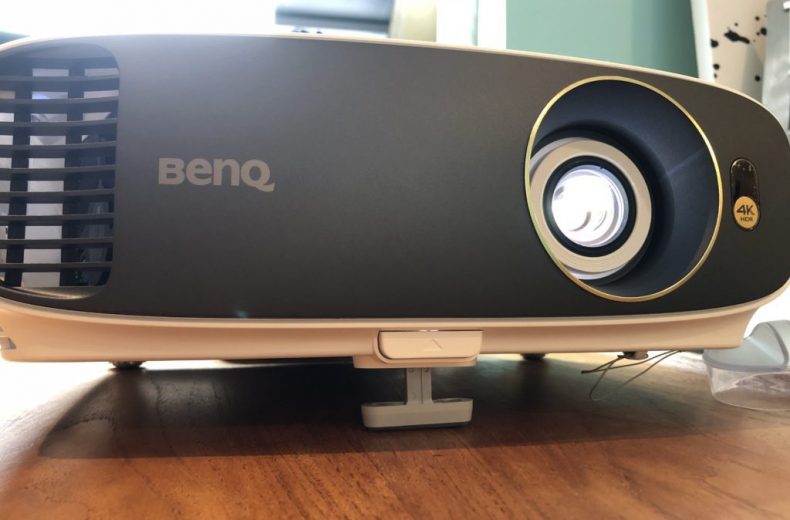 BenQ CineHome 4K Home Theatre Projector on Table