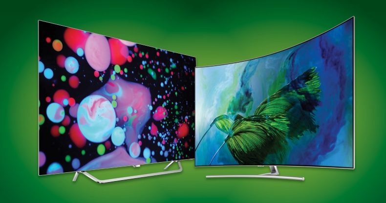 Dual TV Green Background