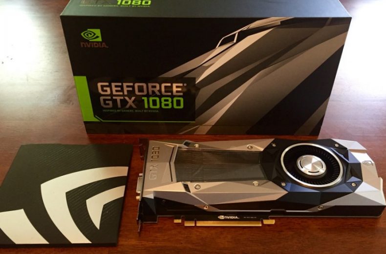 Nvidia GeForce GTX 1080 Unpack