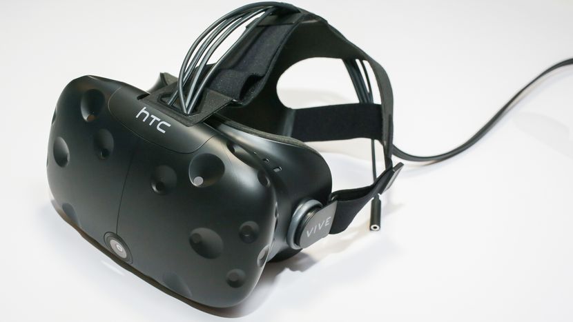 htc vive close up