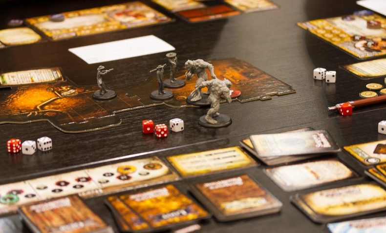 Shadows of Brimstone Board Game Close Up