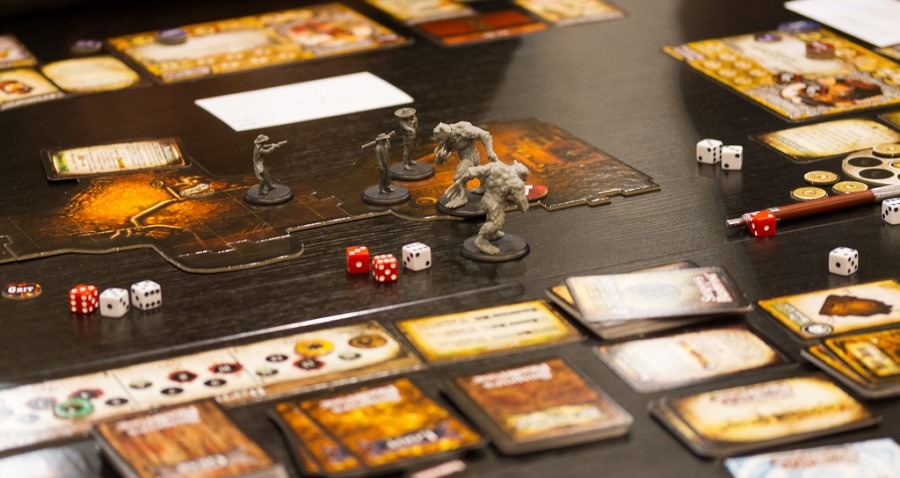 Shadows of Brimstone Board Game Close Up