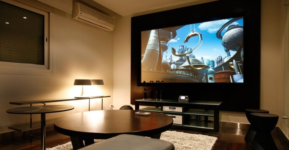 Large TV Living Room